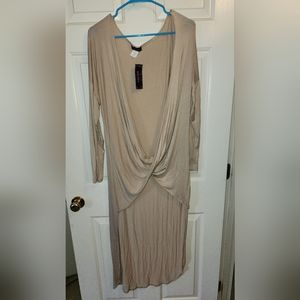 NWT! KRUSH DRAPED NECK TOP !!